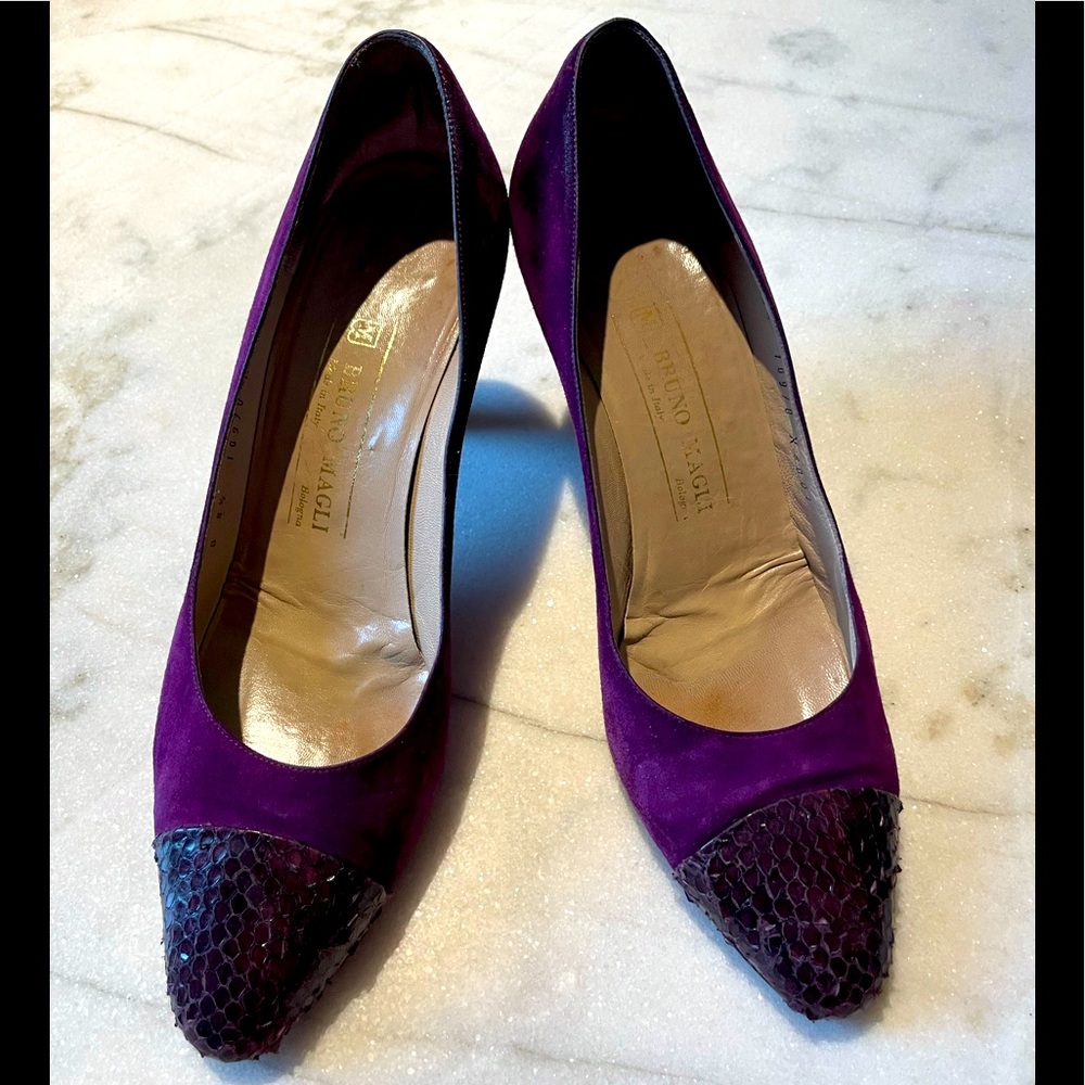 BRUNO MAGLI’S 80’s VINTAGE PUMPS…